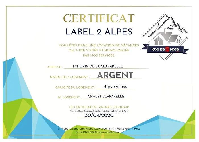 Claparelle - Les 2 Alpes Апартаменты *